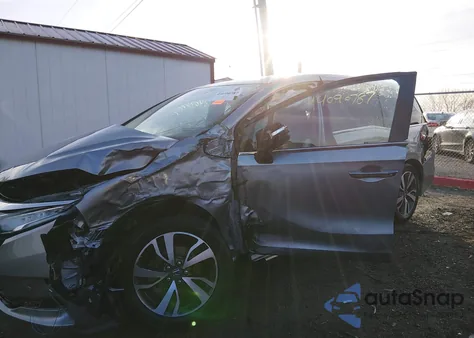 2022 Honda Odyssey Touring from USA, damaged, VIN 5FNRL6H88NB001532